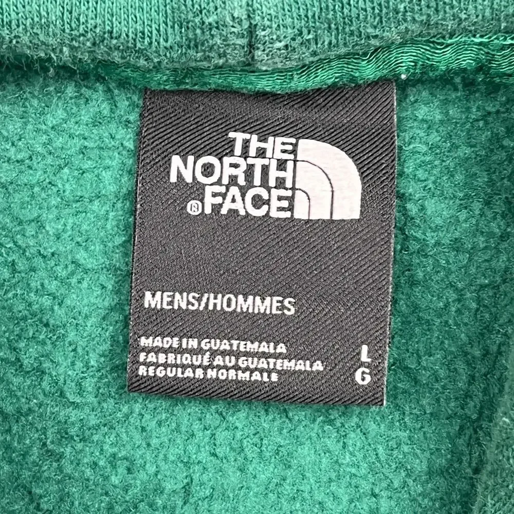 the‎ north face hoodie green drawstring sweatshirt large